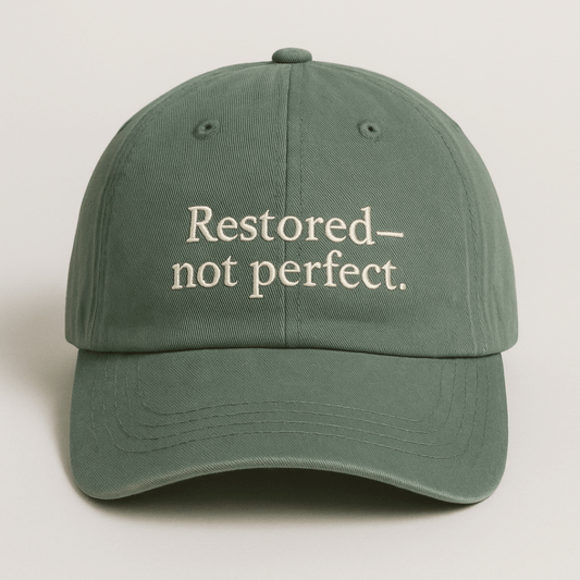 Restored—not perfect. Cap - Restored Athletic